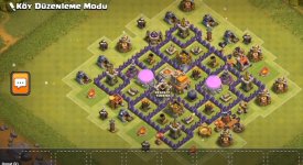 Clash of Clans 7 Seviye Köy Düzeni